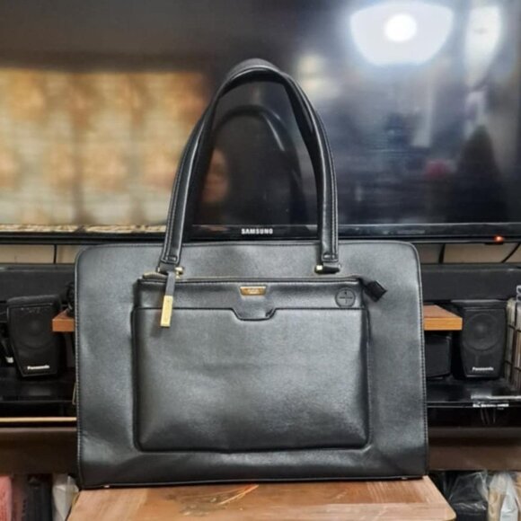 Tutilo New York Women Laptop Tote Bag with Detachable Clutch - Picture 1 of 16